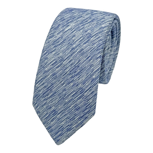 OG0290T OLLYGAN COMO ITALY Italian Mens Silk Textured Weave Skinny Neck Ties