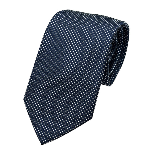 MC8360T MAITRE CHEMISE ITALY Italian Mens Silk Textured Spotted Weave Neck Ties