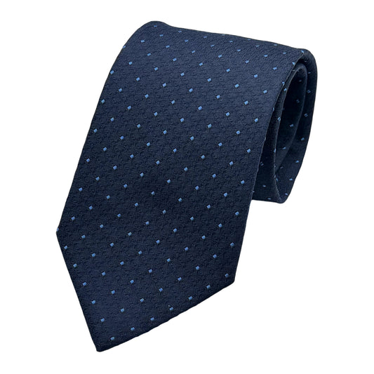 MC8470T MAITRE CHEMISE ITALY Italian Mens Silk Textured Spotted Weave Neck Ties