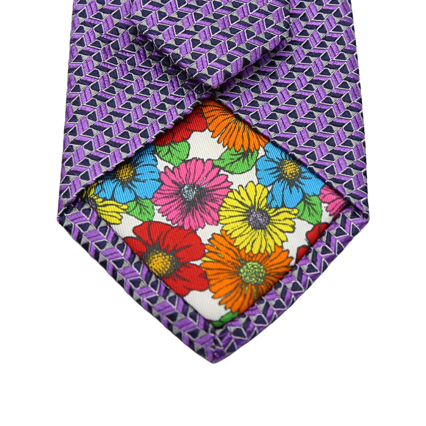 IT9990T JACQUES MONCLEEF Mens Italian Pure Silk Geometric Neck Ties