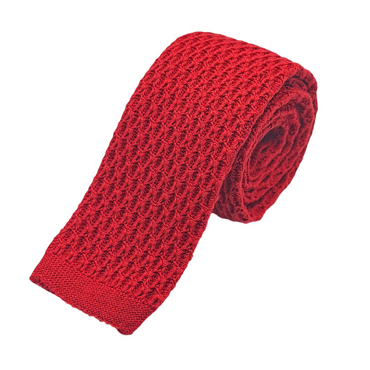 IT505T JACQUES MONCLEEF Mens Italian Knitted Textured Neck Ties