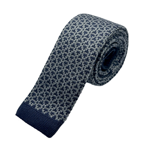 IT507T JAMES ADELIN Mens Italian Knitted Wool Blend Neck Ties