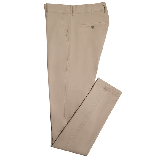 JFP01 Gabardine Diagonal Twill Skinny Fit Cotton Stretch Casual Pants