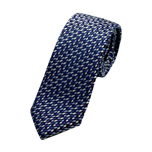 JAS108T JAMES ADELIN Luxury Silk Skinny Neck Tie in Textured Design