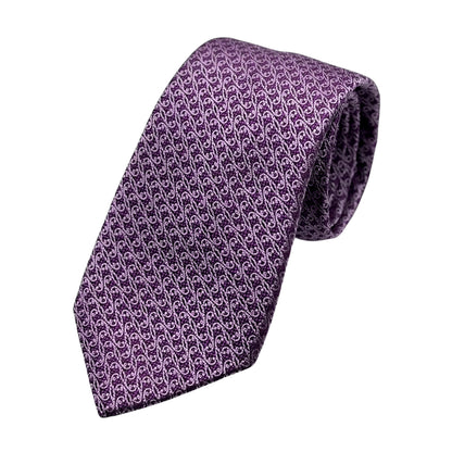 JAS129T JAMES ADELIN Mens Luxury Silk Neck Tie in Geometric Weave Design