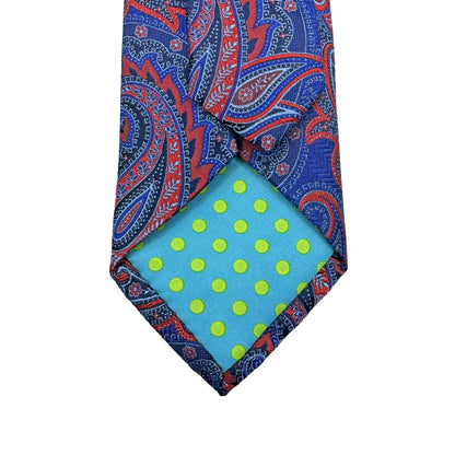 JAS233T JAMES ADELIN Mens Luxury Silk Neck Ties in Paisley Weave Design