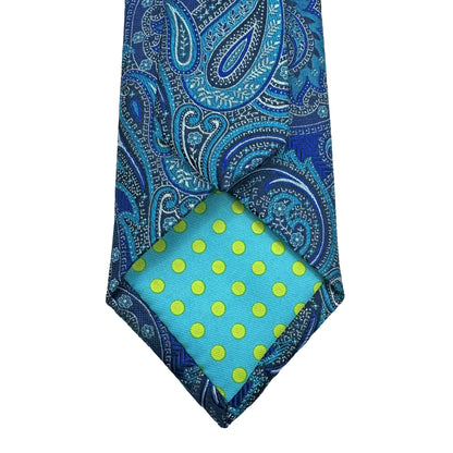 JAS233T JAMES ADELIN Mens Luxury Silk Neck Ties in Paisley Weave Design