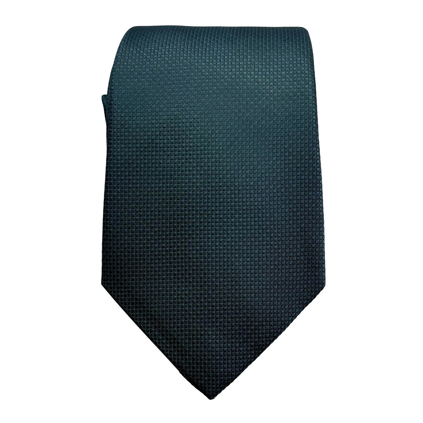 JAS248T-1 JAMES ADELIN Mens Luxury Silk Neck Tie Tonal Textured Weave in Petrol