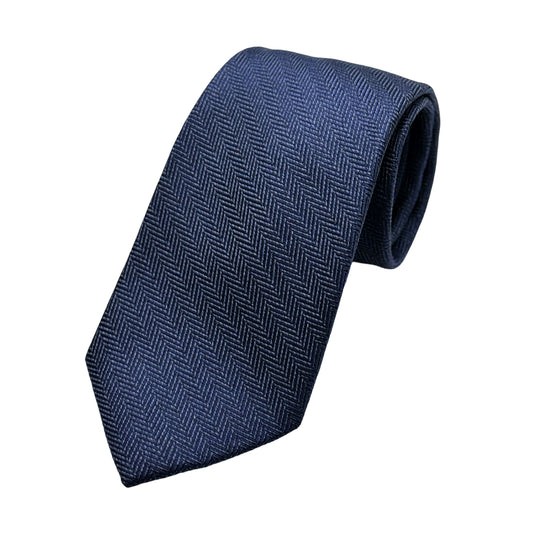 JAS4006T JAMES ADELIN Mens Luxury Silk Neck Tie in Herringbone Weave Design