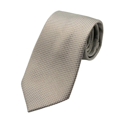 JAS4015T JAMES ADELIN Mens Luxury Silk Neck Tie in Subtle Textured Weave Design