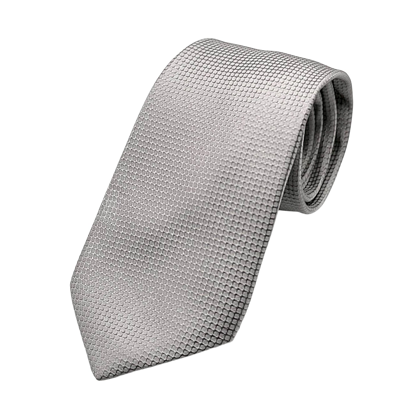 JAS4015T JAMES ADELIN Mens Luxury Silk Neck Tie in Subtle Textured Weave Design