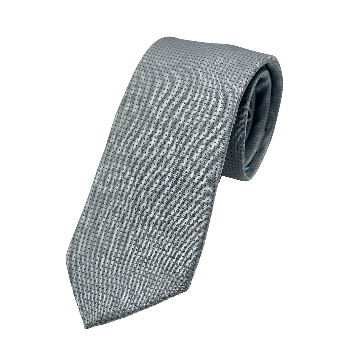 JAS4034T-1 JACQUES MONCLEEF Mens Silk Neck Tie in Satin Spotted Paisley Weave Design