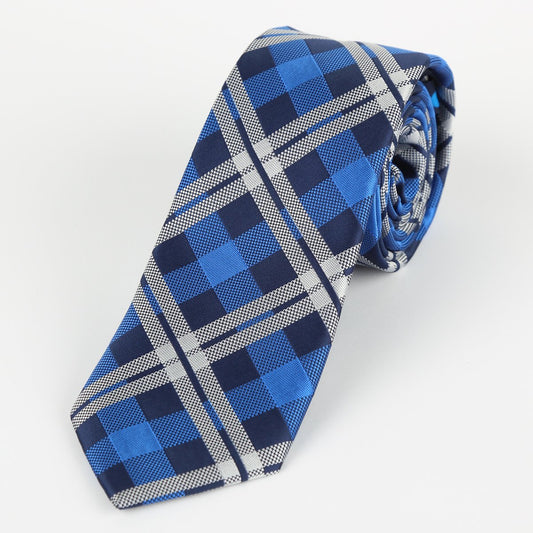 JACHECKT JAMES ADELIN Luxury Check Neck Ties