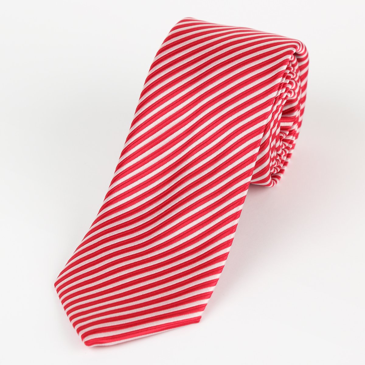 JASSTRIPET JAMES ADELIN Luxury Diagonal Mini Stripe Neck Ties