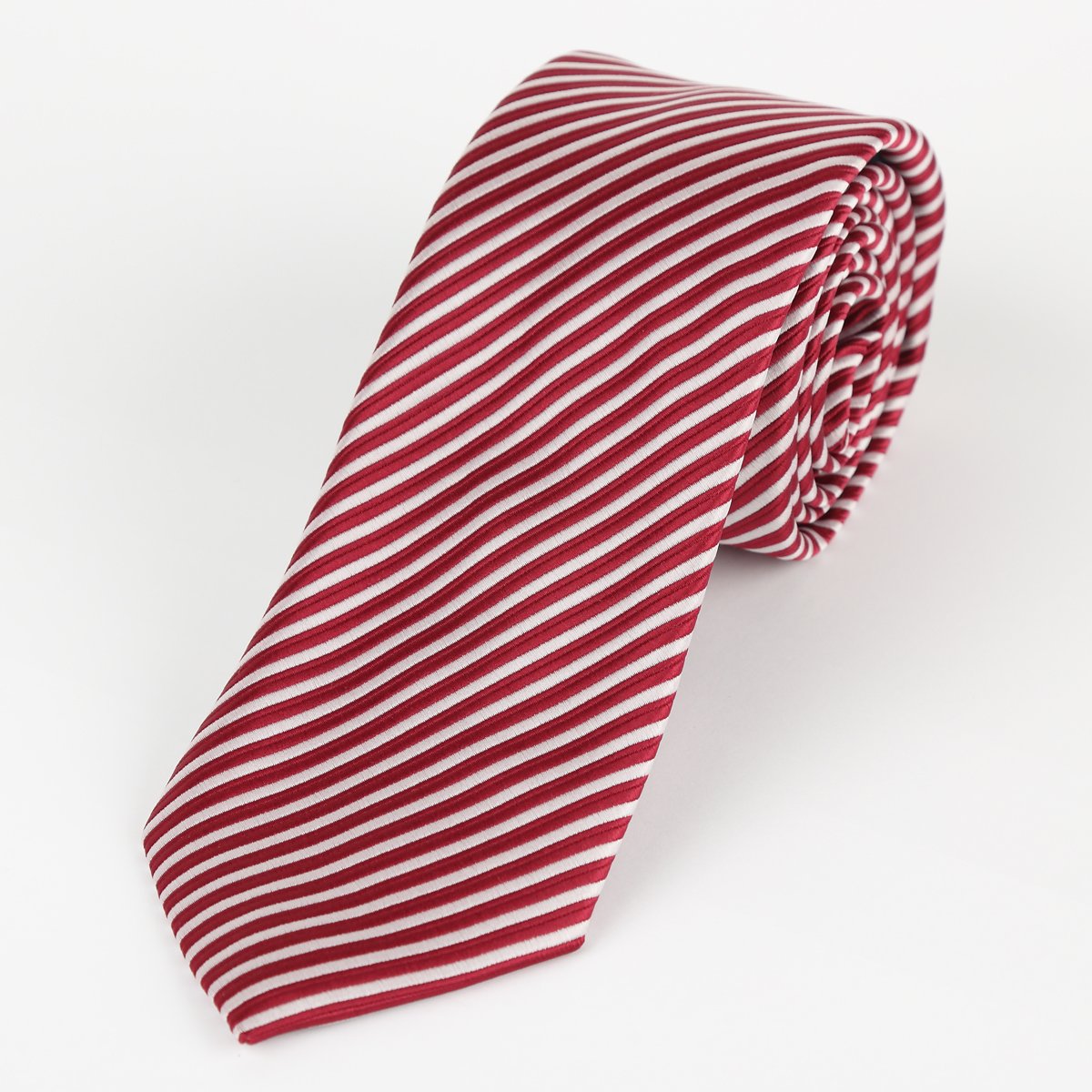 JASSTRIPET JAMES ADELIN Luxury Diagonal Mini Stripe Neck Ties