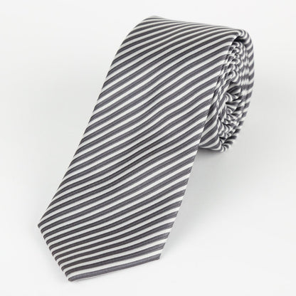 JASSTRIPET JAMES ADELIN Luxury Diagonal Mini Stripe Neck Ties