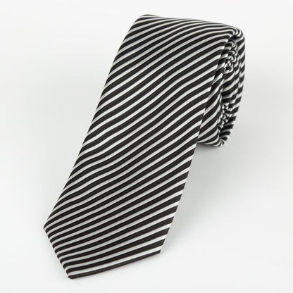 JASSTRIPET JAMES ADELIN Luxury Diagonal Mini Stripe Neck Ties