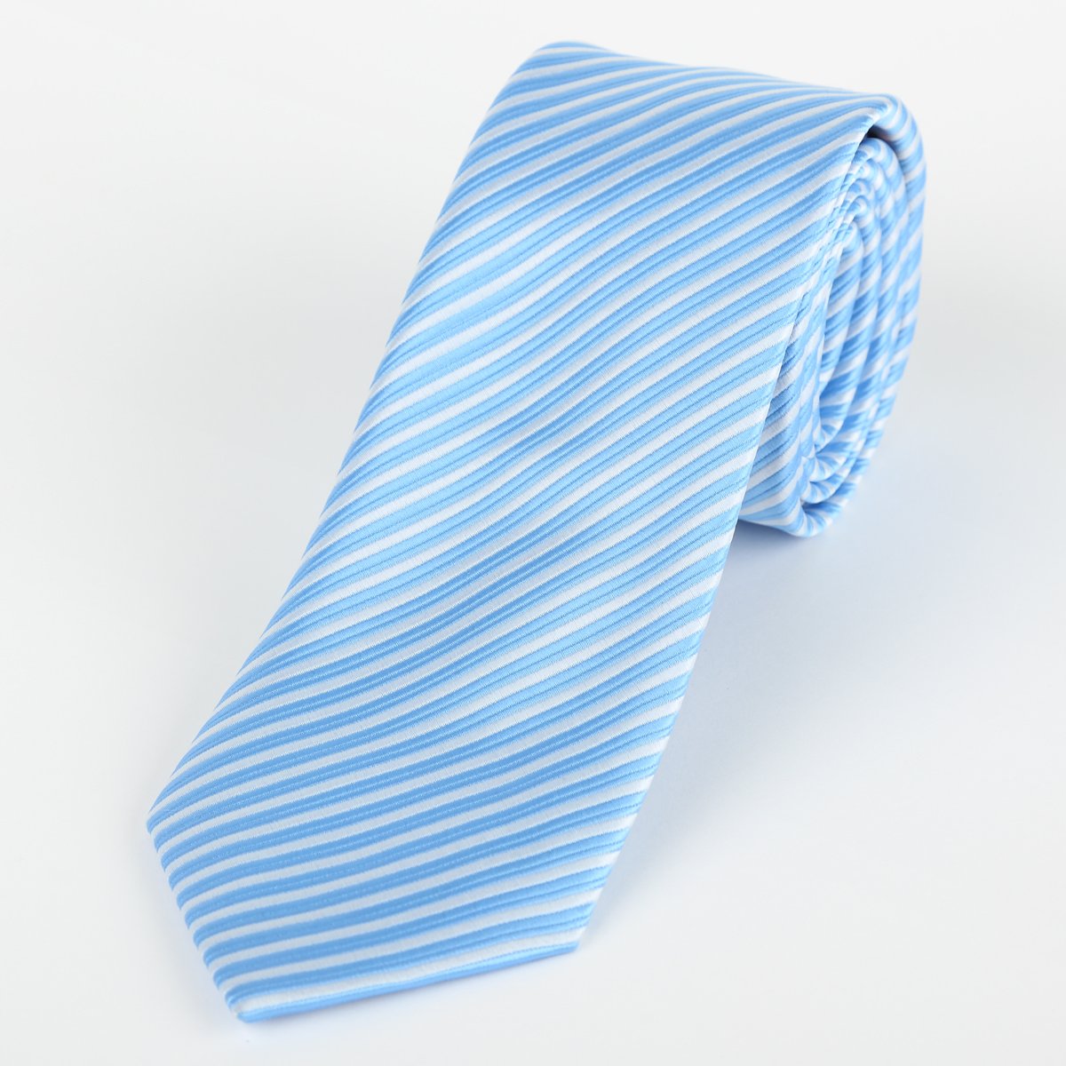 JASSTRIPET JAMES ADELIN Luxury Diagonal Mini Stripe Neck Ties