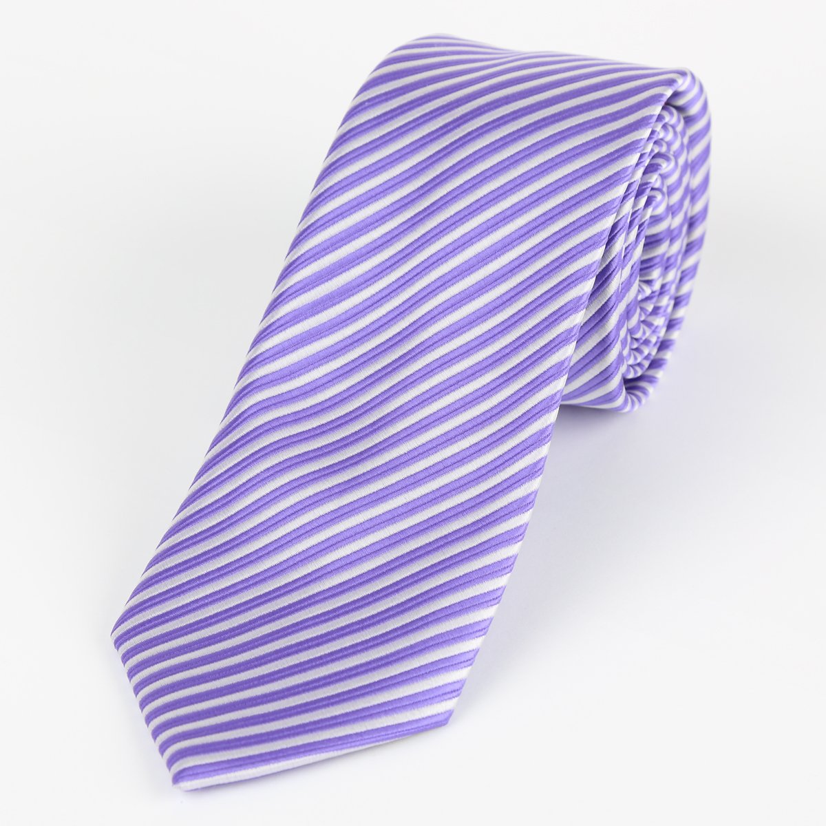 JASSTRIPET JAMES ADELIN Luxury Diagonal Mini Stripe Neck Ties