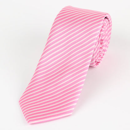 JASSTRIPET JAMES ADELIN Luxury Diagonal Mini Stripe Neck Ties