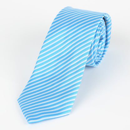 JASSTRIPET JAMES ADELIN Luxury Diagonal Mini Stripe Neck Ties